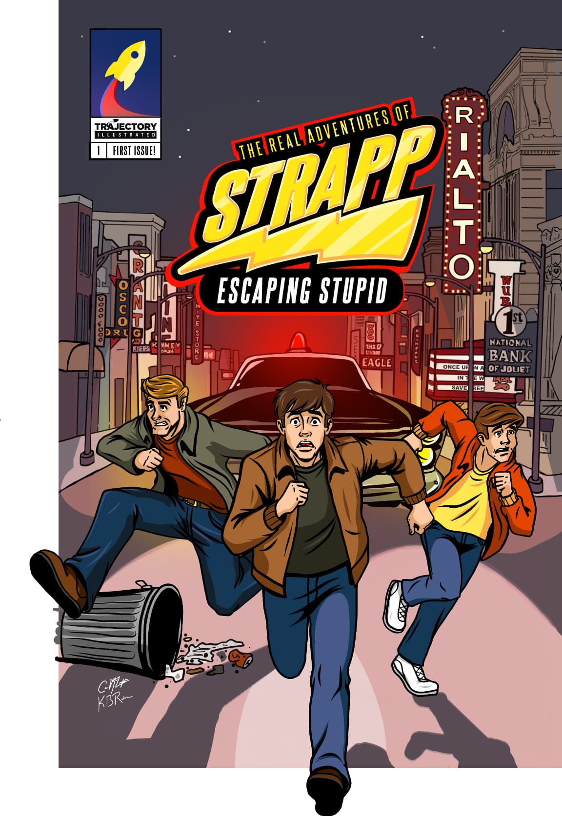 The Real Adventures of Strapp – Issue 1 cover