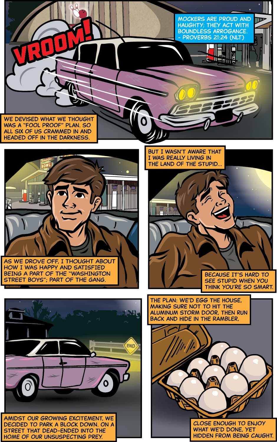 The failed getaway